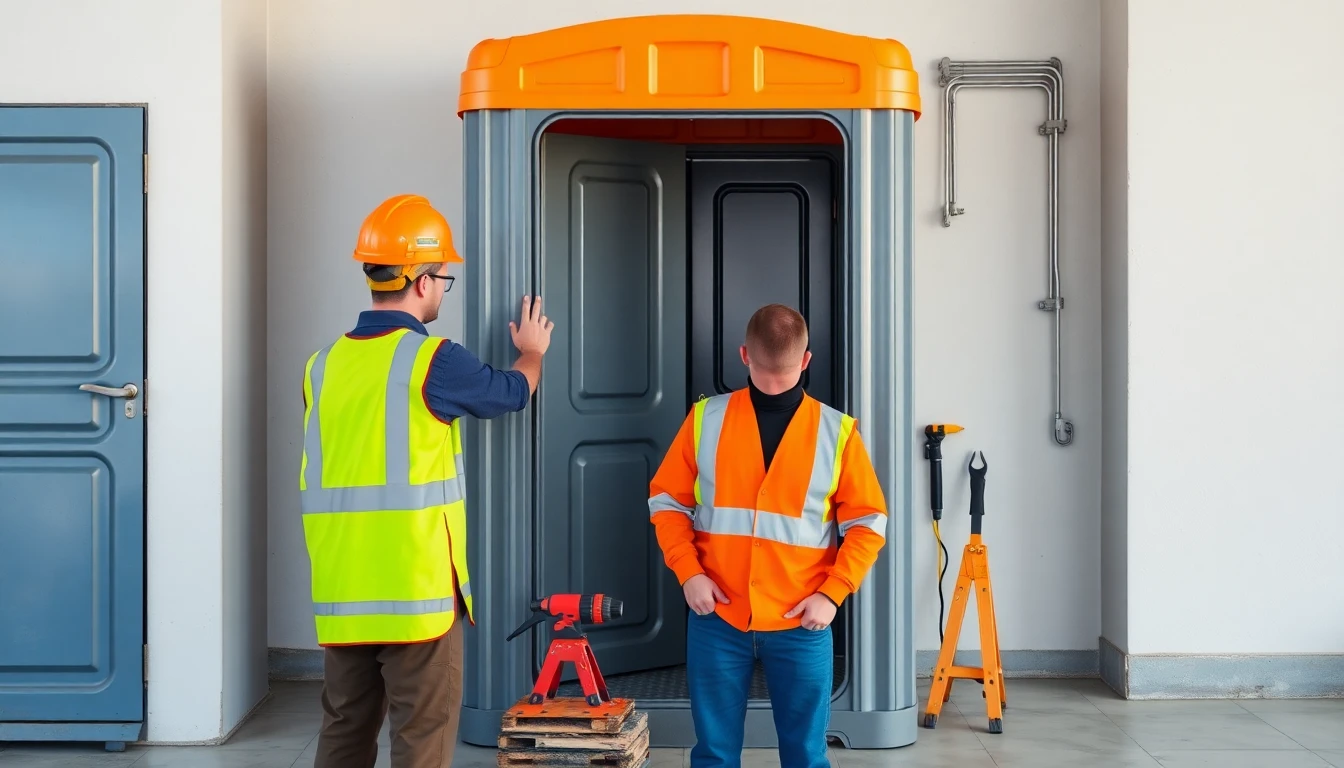 Construction Porta Potty Rental